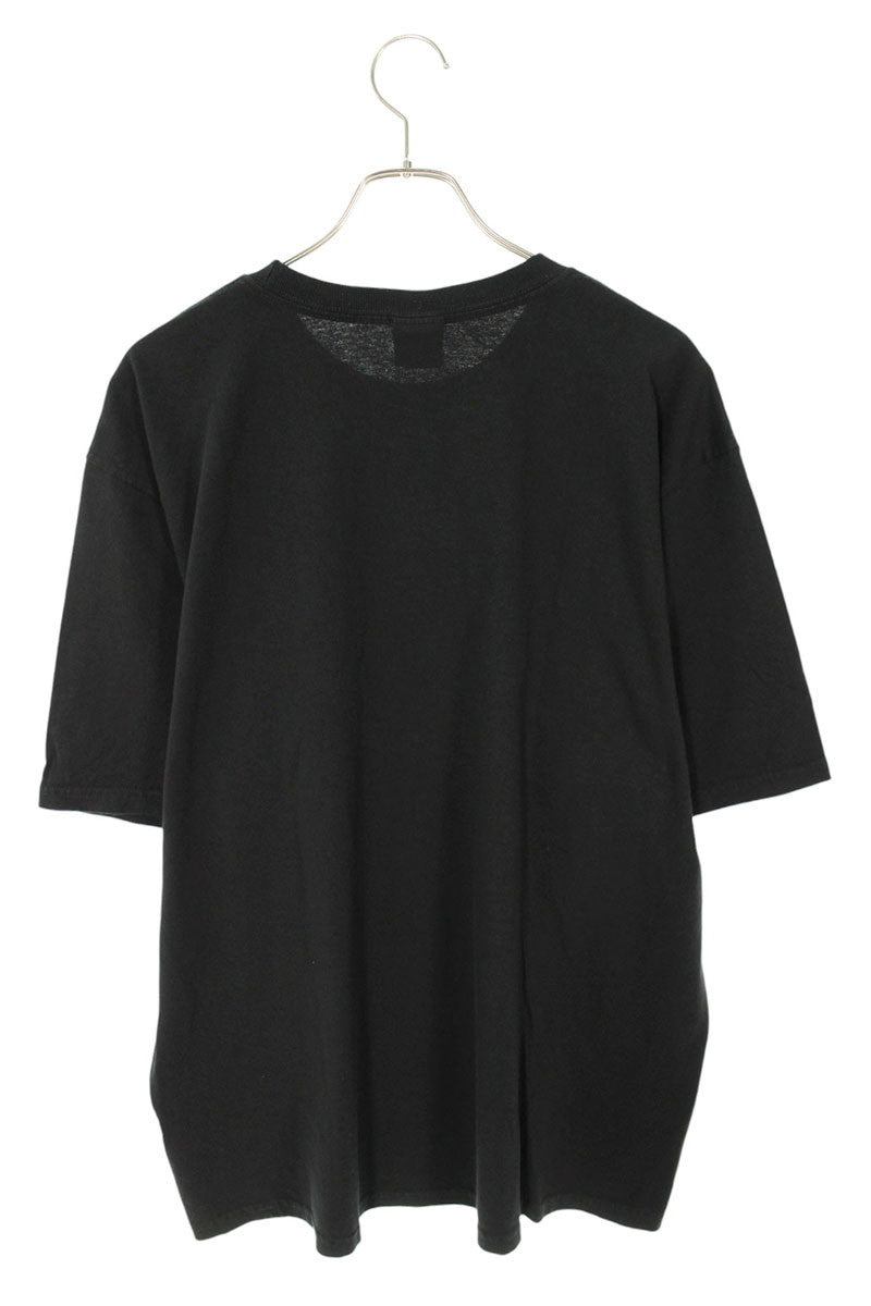 STUSSY 25SS ARCHED PIGMENT DYED TEE Black Size L