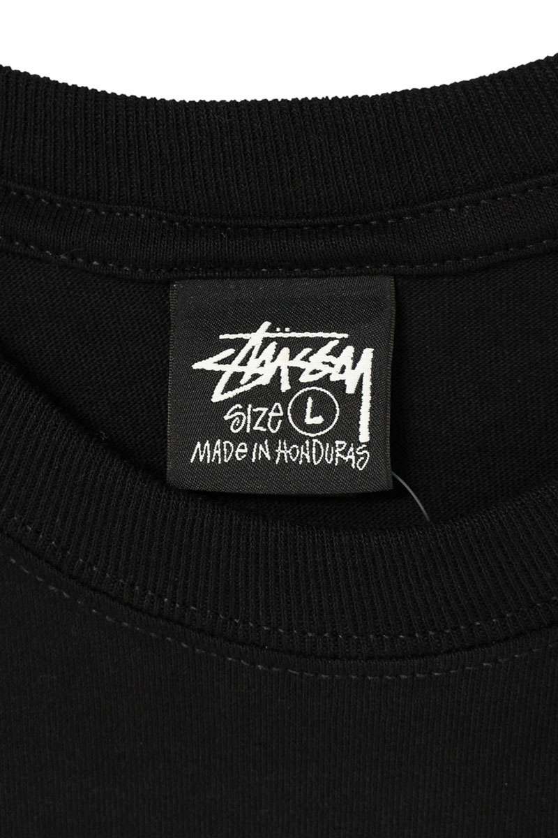 STUSSY 25SS LAURA TEE Black Cotton Size L