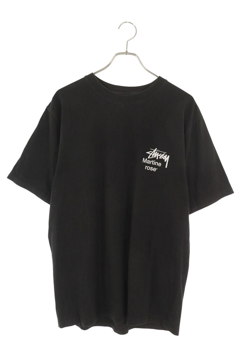 STUSSY x MARTIN ROSE Collage Pigment T-Shirt Black Size M