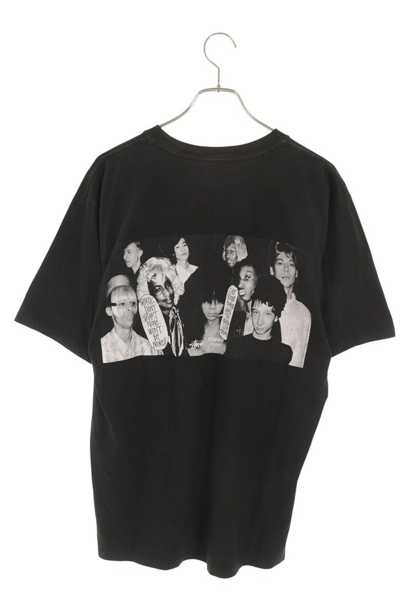 STUSSY x MARTIN ROSE Collage Pigment T-Shirt Black Size M