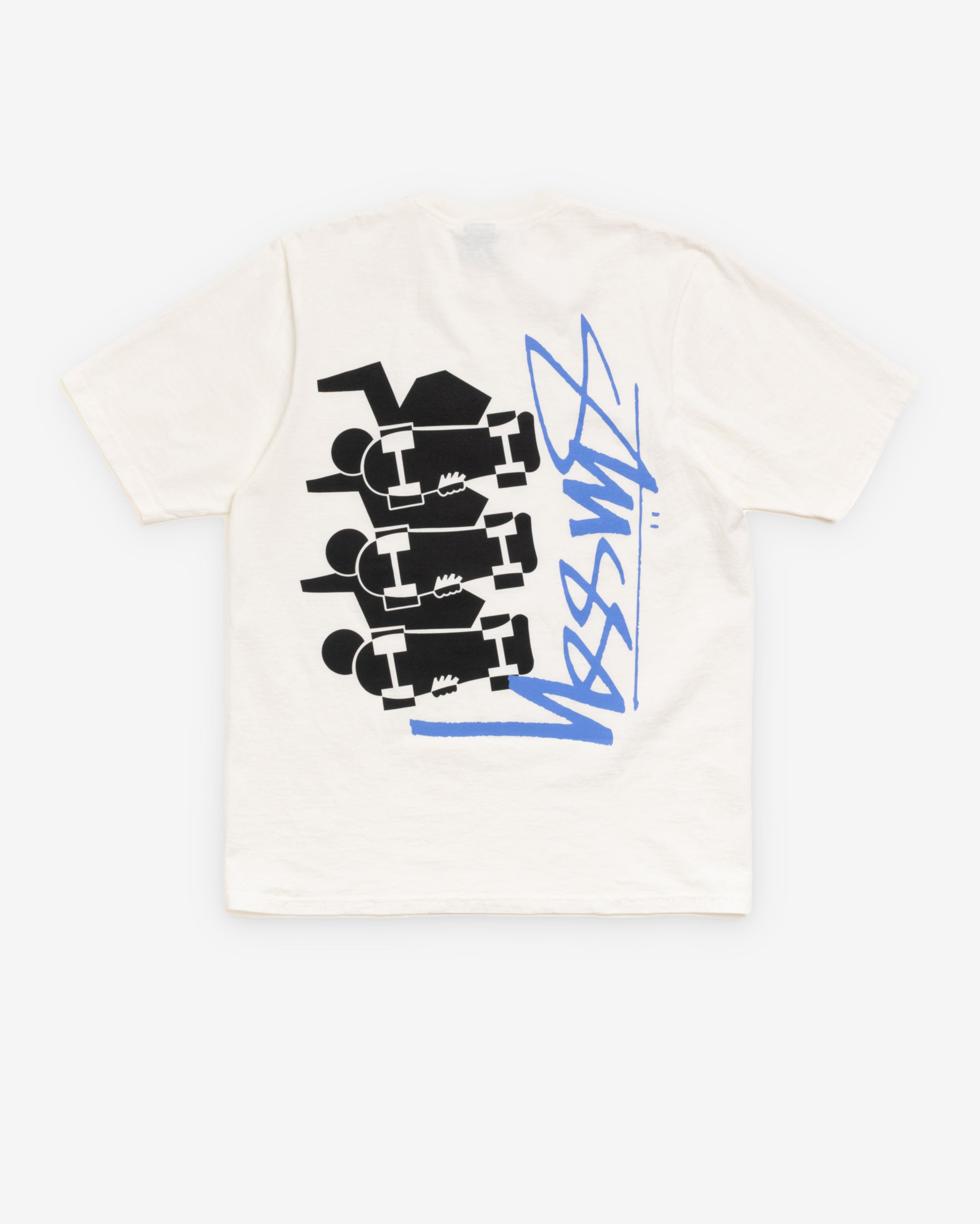 Stüssy  - Men's Skate Stack Pig. Dyed Tee - (Natural)