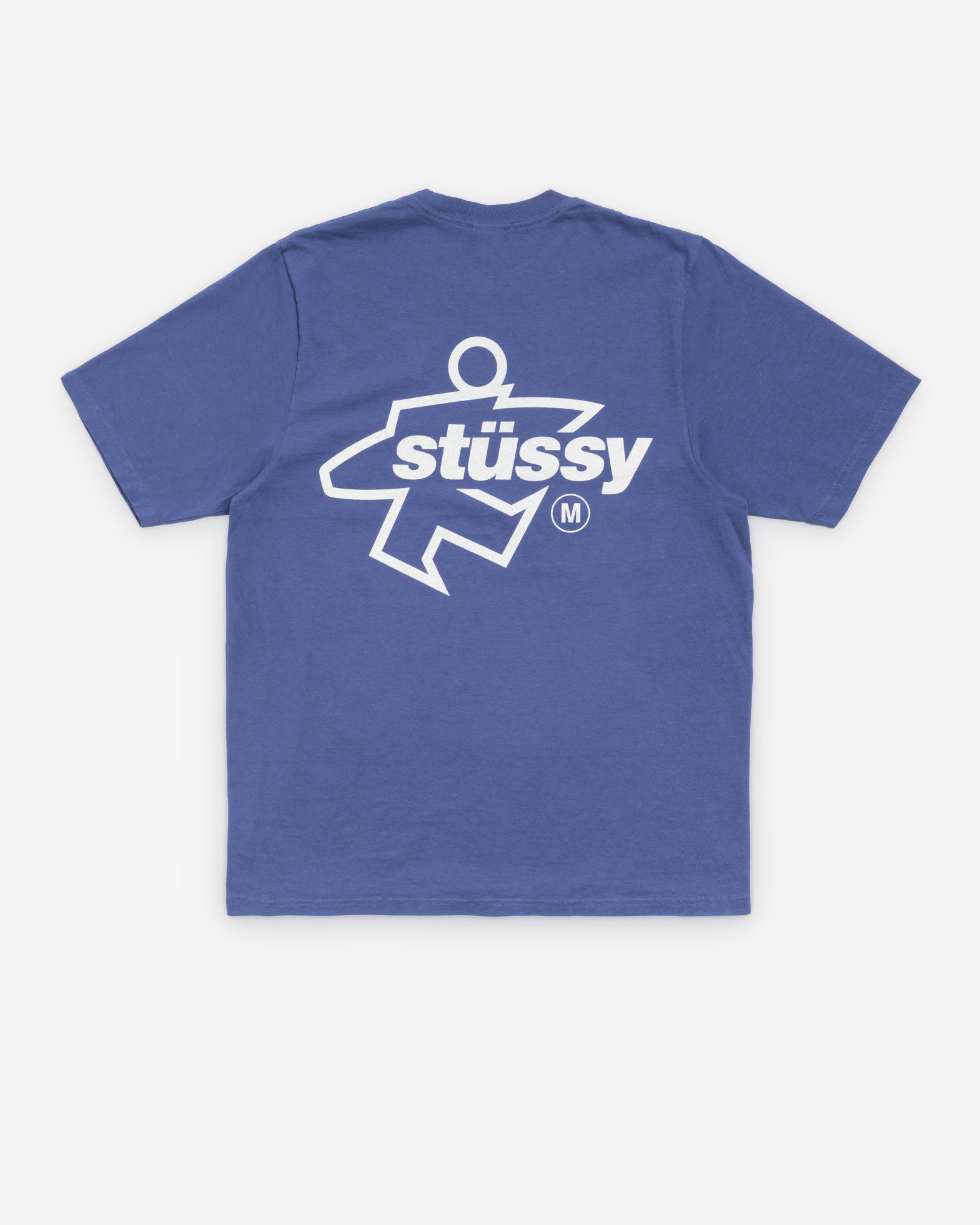 Stüssy - Men's Surf Size Pikgment Dyed Tee - (Indigo)