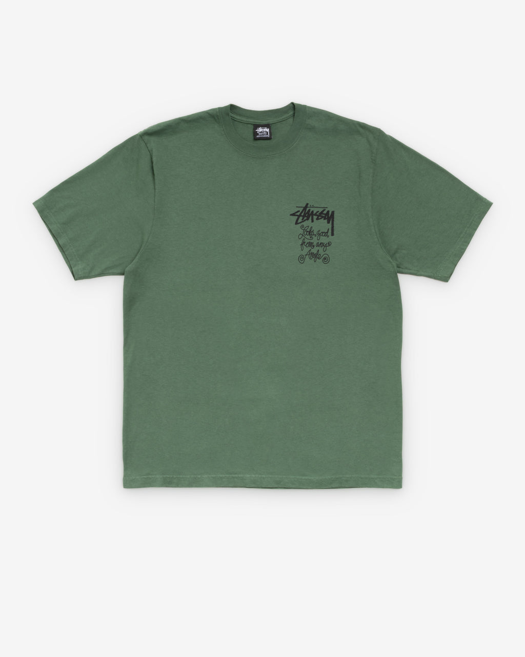Stüssy - Men's Any Ankgle Pikgment Dyed Tee - (Pine)