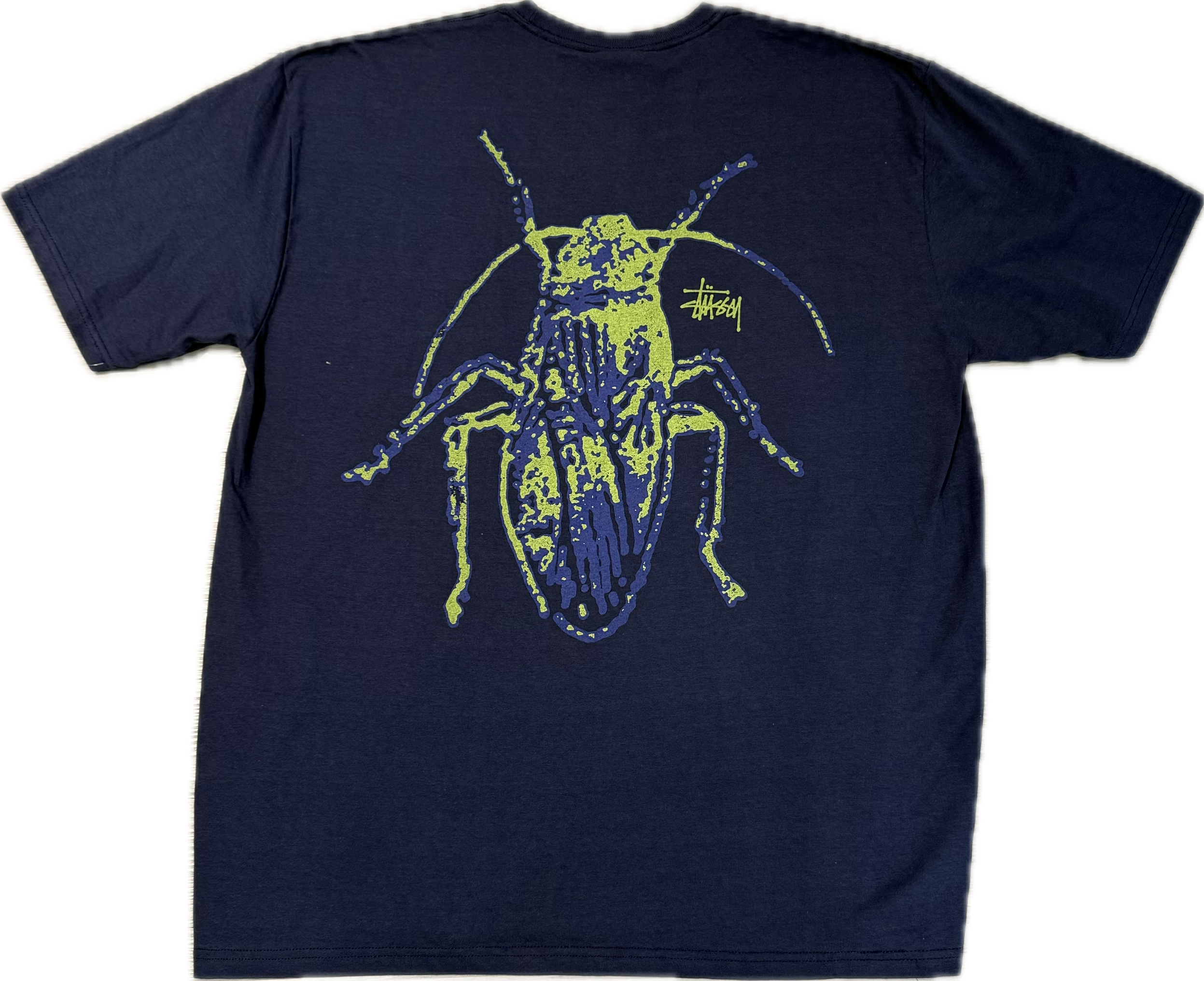 Stussy Fossil Tee Navy/Green