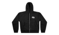 Paris Zip Up Hoodie "Black" STUS293