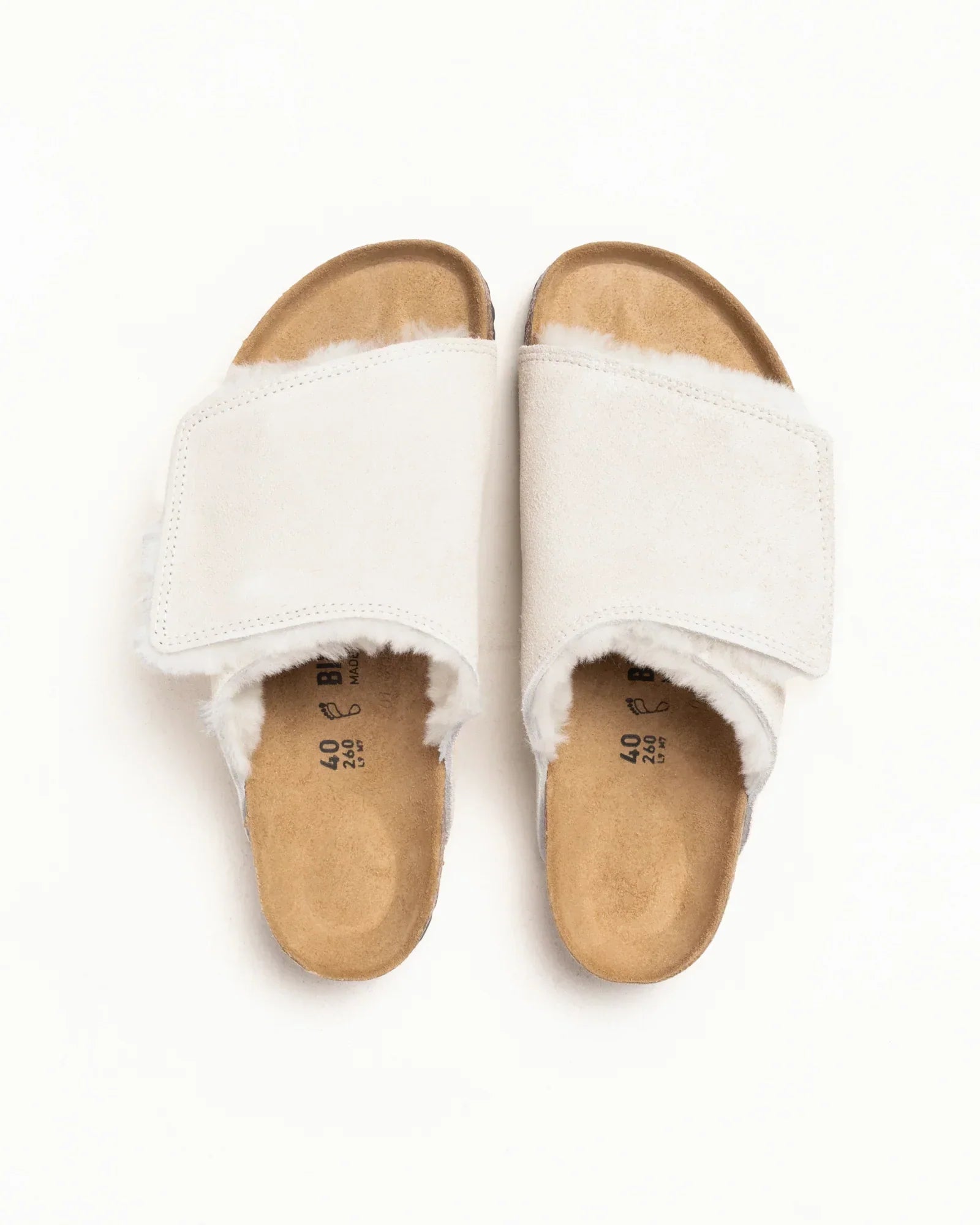STÜSSY BIRKENSTOCK SOLANA SHEARLING SLIDE