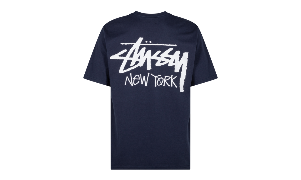 BASIC STÜSSY TEE "New York Exclusive - Navy" STUS02