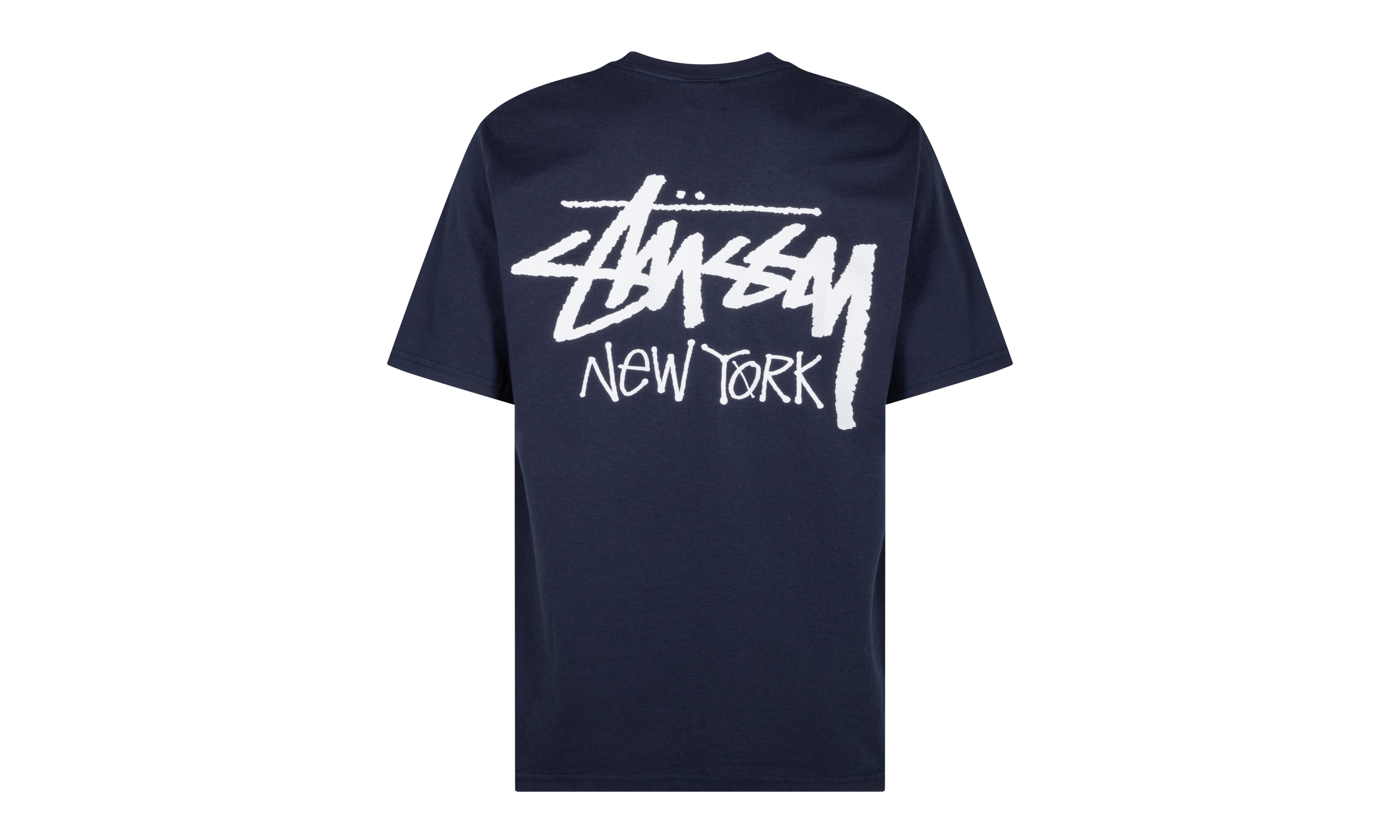 BASIC STÜSSY TEE "New York Exclusive - Navy" STUS02