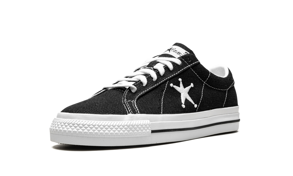 STUSSY X ONE STAR OX LOW "Black" 173120C