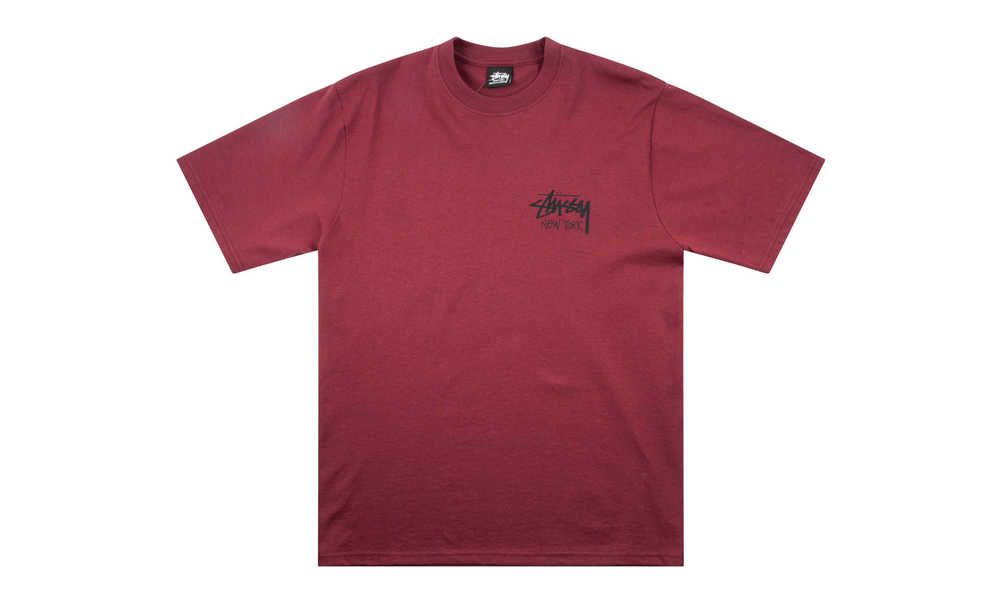 BASIC STÜSSY TEE "New York Exclusive - Wine" STUS22