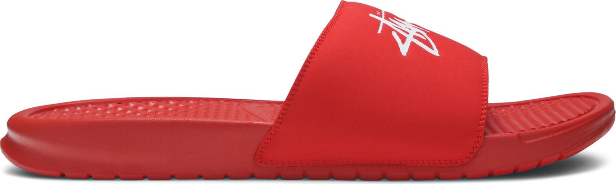 [CW2787-600] Mens Nike Benassi 'Stussy Habanero Red'