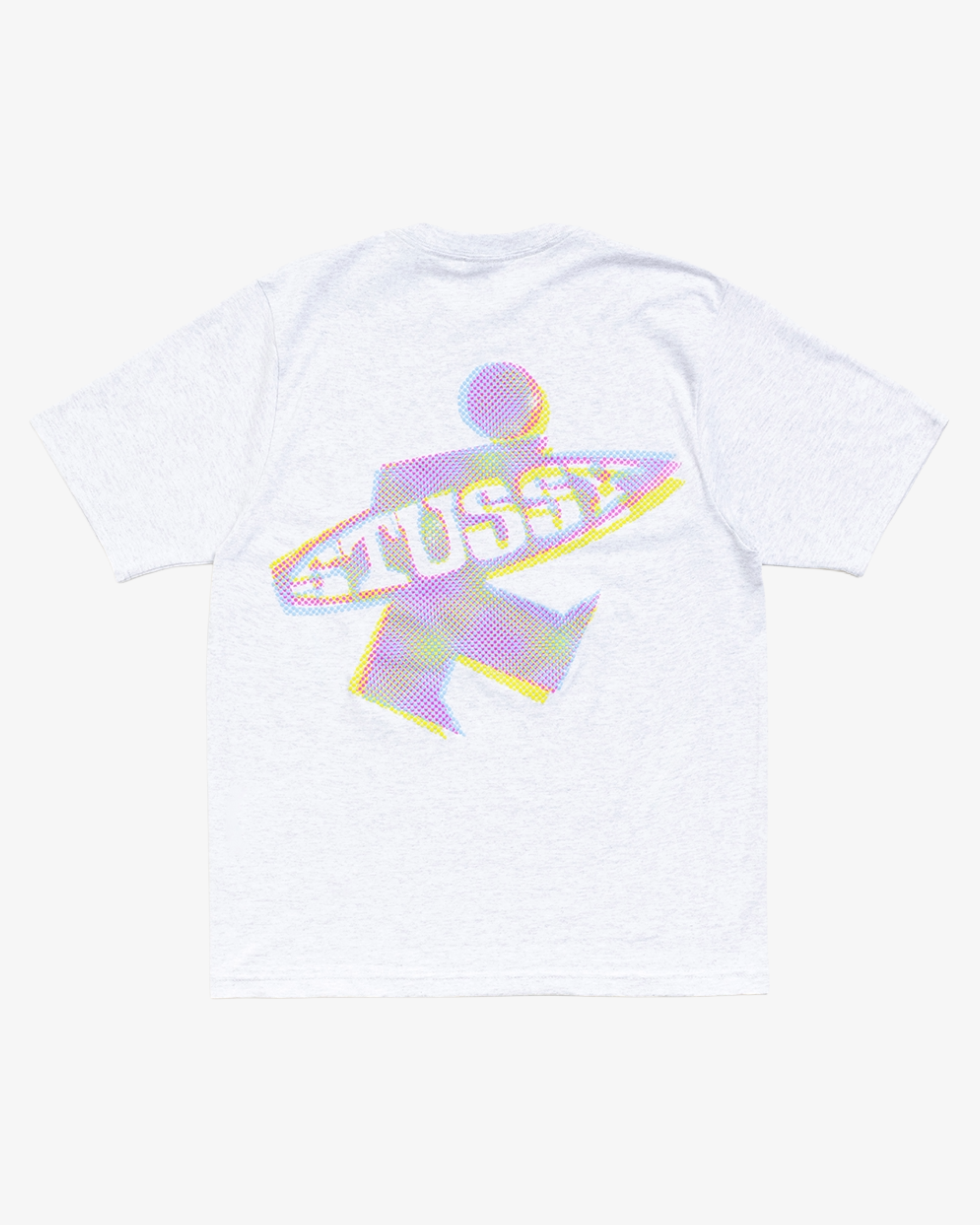 Stüssy - Men's Dot Surf Tee - (Ash Heather)