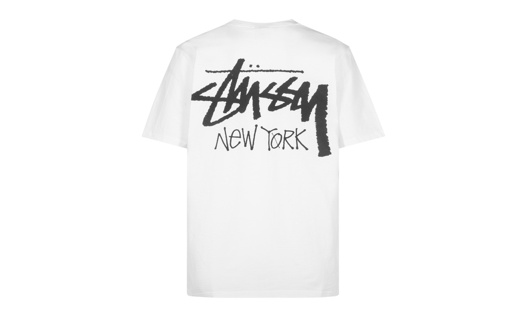 BASIC STÜSSY TEE "New York Exclusive - White" STUS05