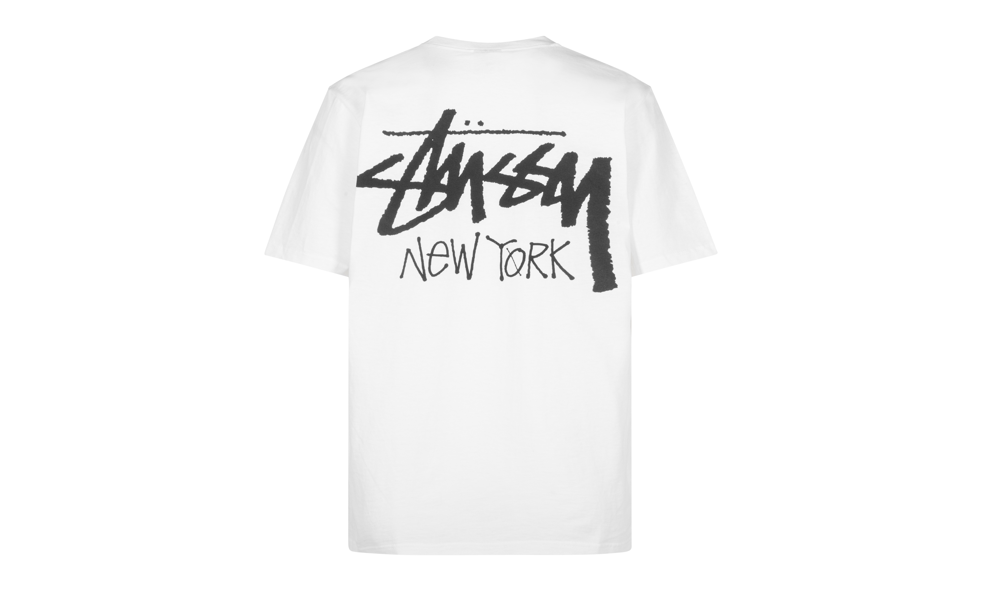 BASIC STÜSSY TEE "New York Exclusive - White" STUS05