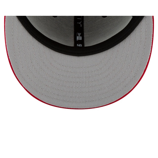 Los Angeles Dodgers Scarlet Basic 59FIFTY Fitted Hat