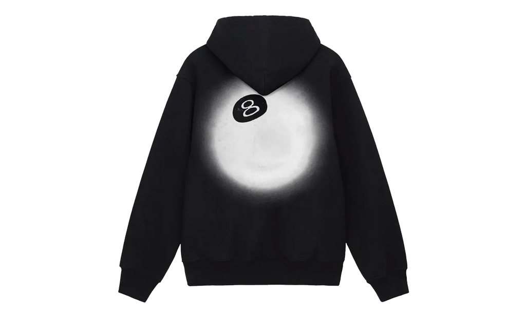8 Ball Fade Hoodie "Black" STUS446