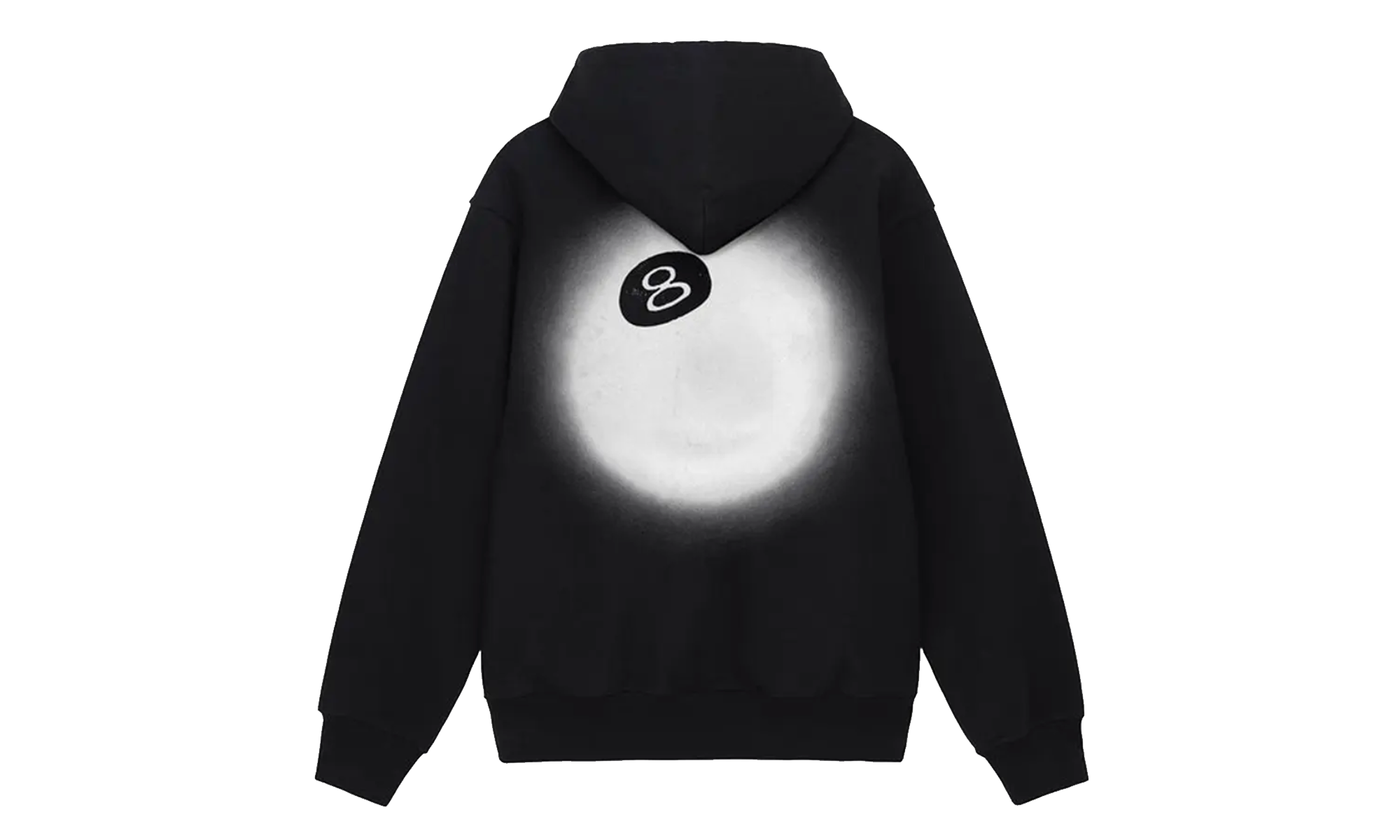 8 Ball Fade Hoodie "Black" STUS446