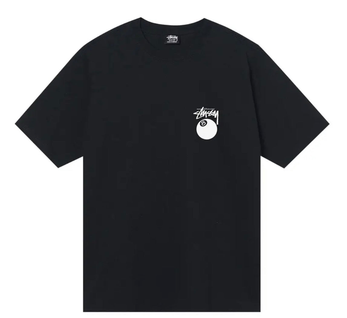 Stussy Billiards Tee Black