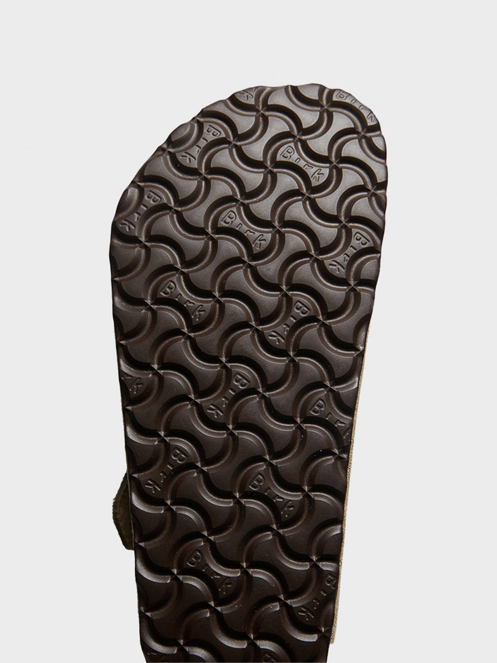 Boston Suede Regular Soft Footbed Sandals in Taupe