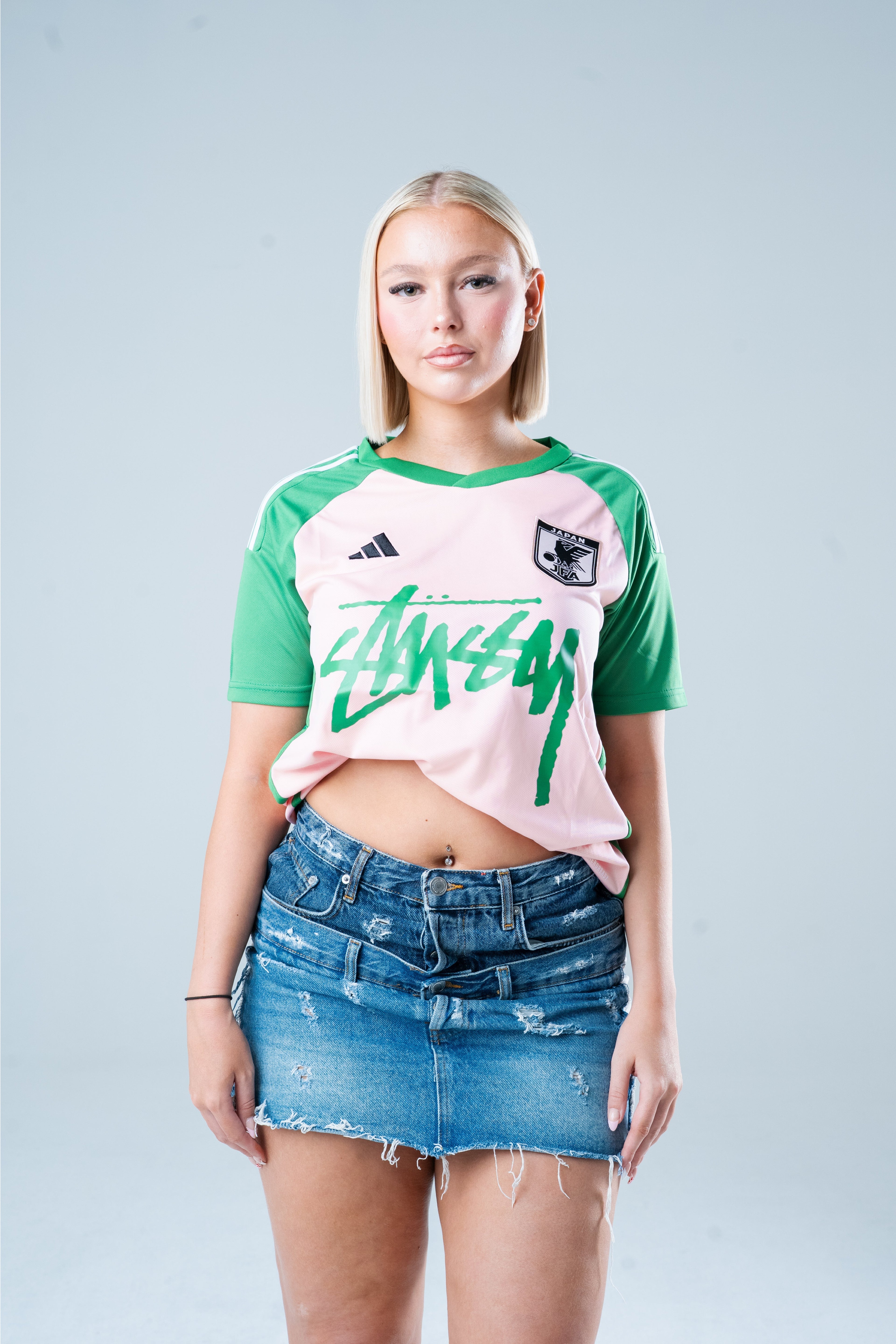 STÜSSY x “JAPAN” JERSEY - PINK