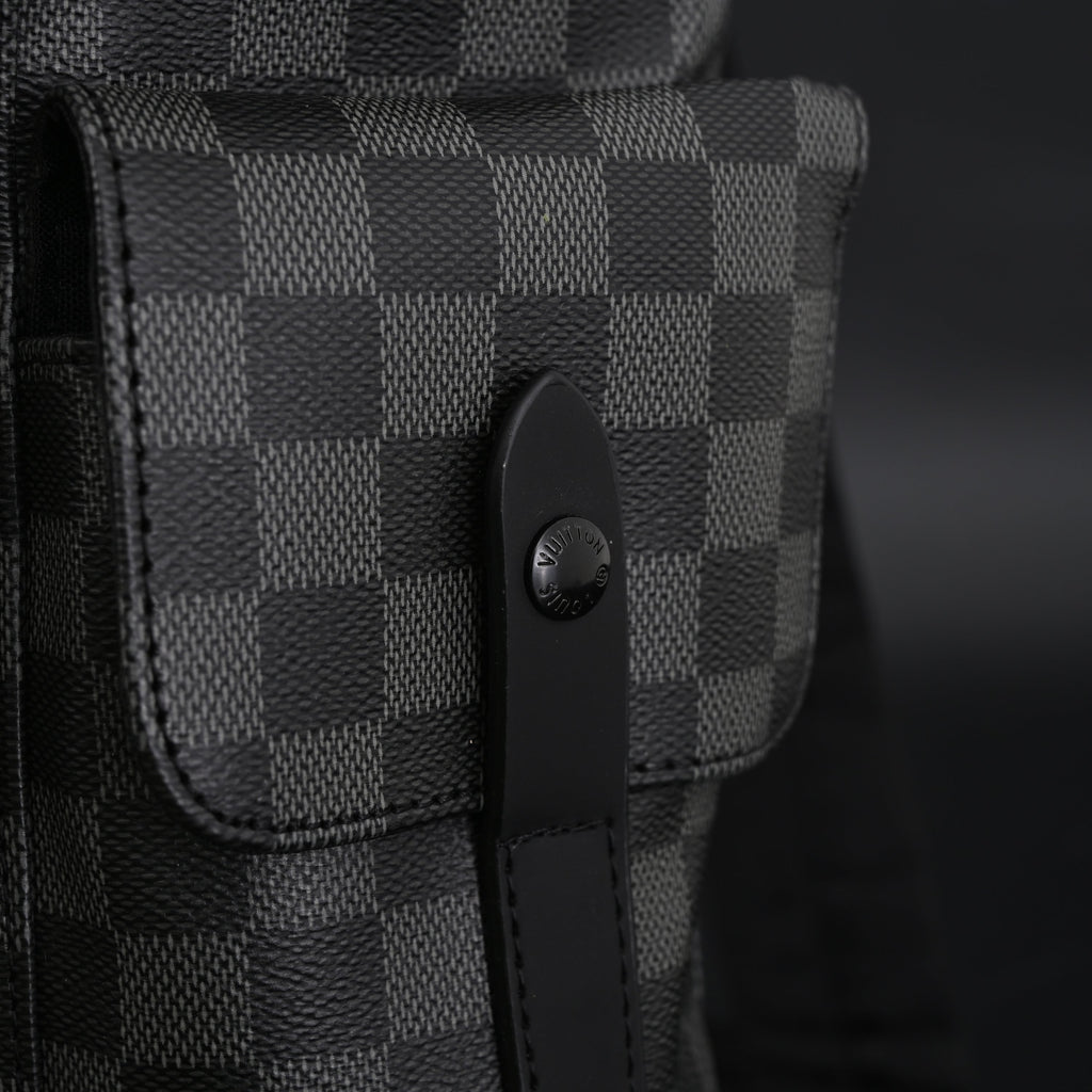 Louis Vuitton Michael Backpack Damier Graphite