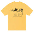 Stussy Modern Age Tee Pigment Dyed Yellow