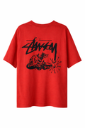 Stussy Built Tough Worker Tee Red