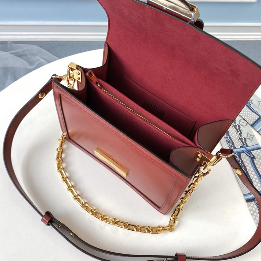 LV DAUPHINE MM Cherry Red
