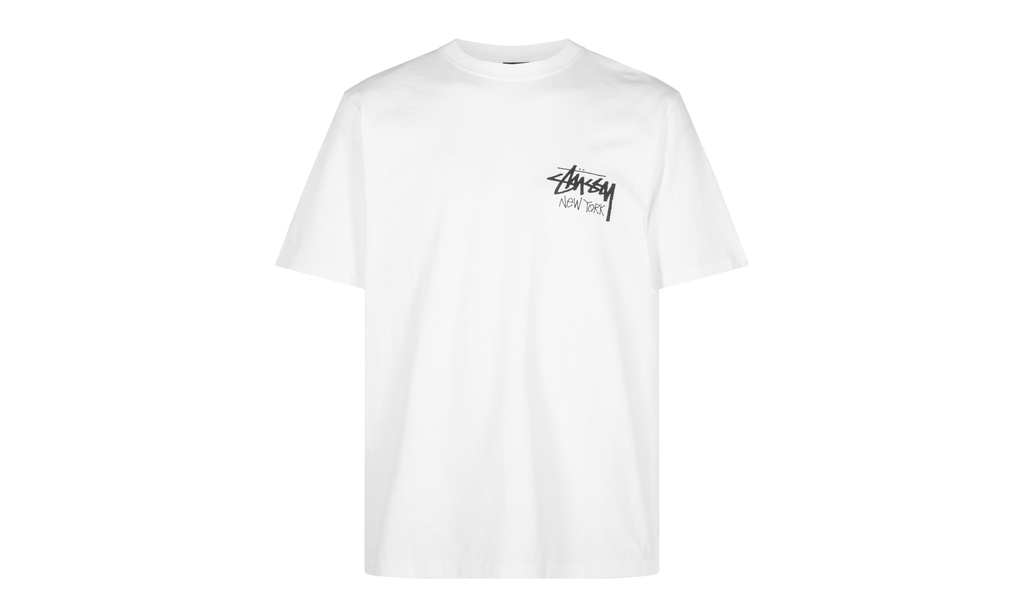 BASIC STÜSSY TEE "New York Exclusive - White" STUS05