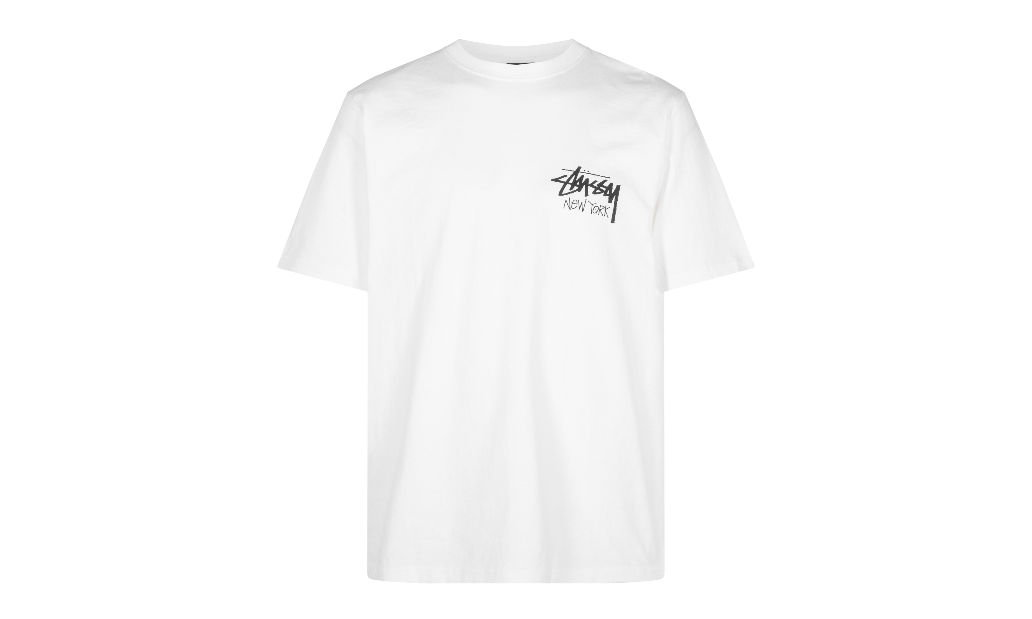 BASIC STÜSSY TEE "New York Exclusive - White" STUS05