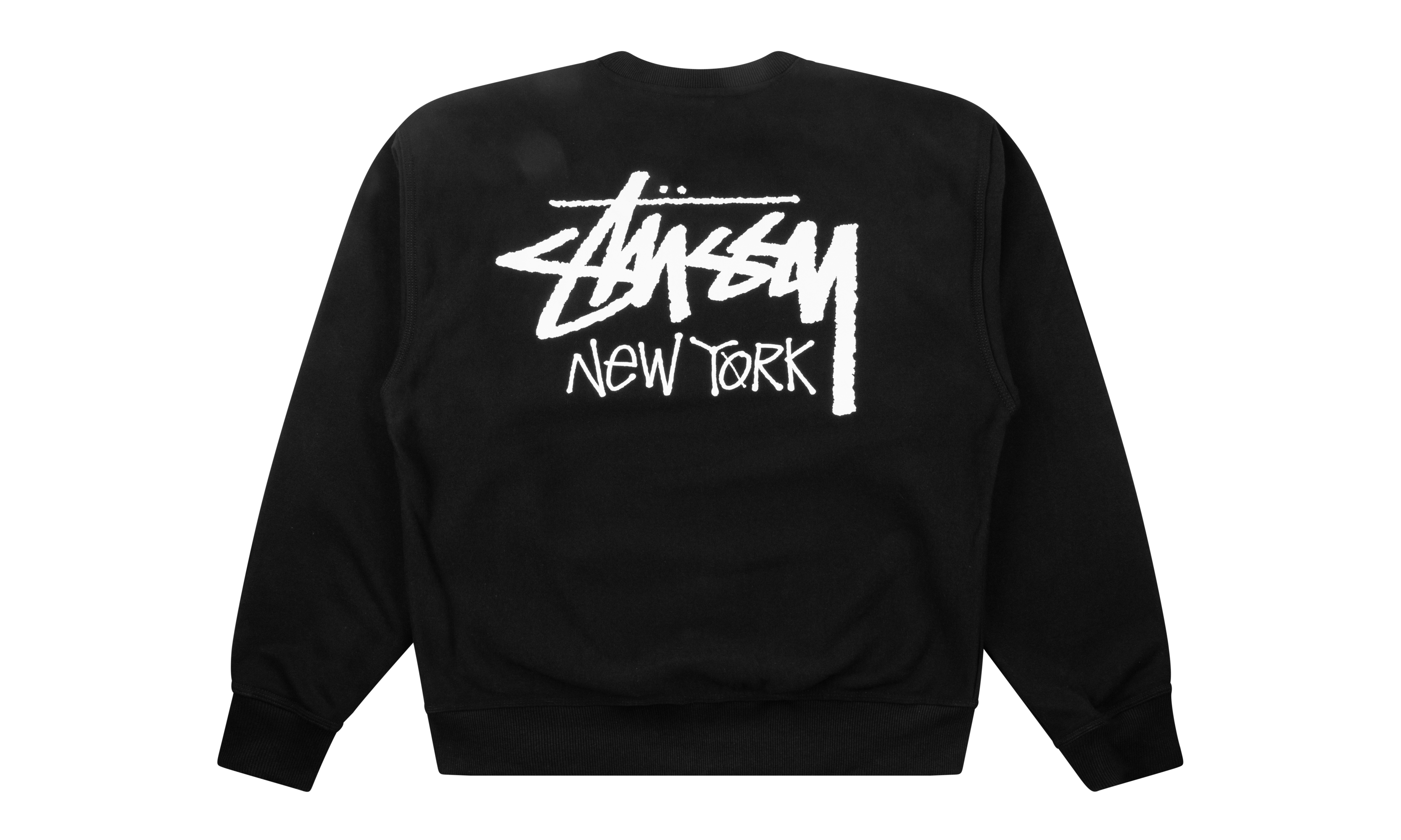 Basic Crewneck "New York Exclusive - Black" STUS09