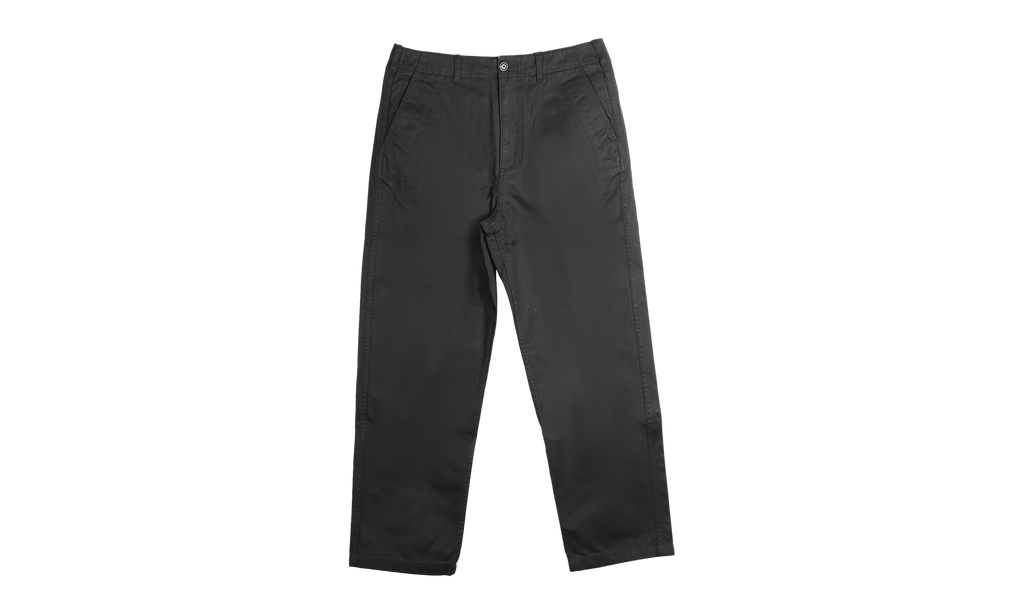 Chino Wide Leg Trouser "BLACK" 116725 BLAC
