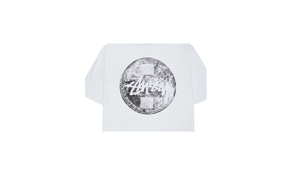 Dot Stamp Tee "White" STUS279