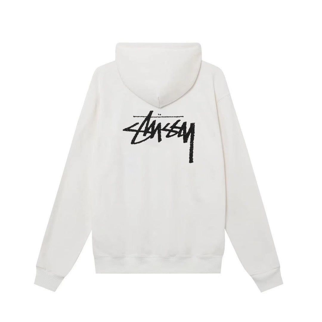 Stussy x Our Legacy Work Shop Drop Hoodie – White