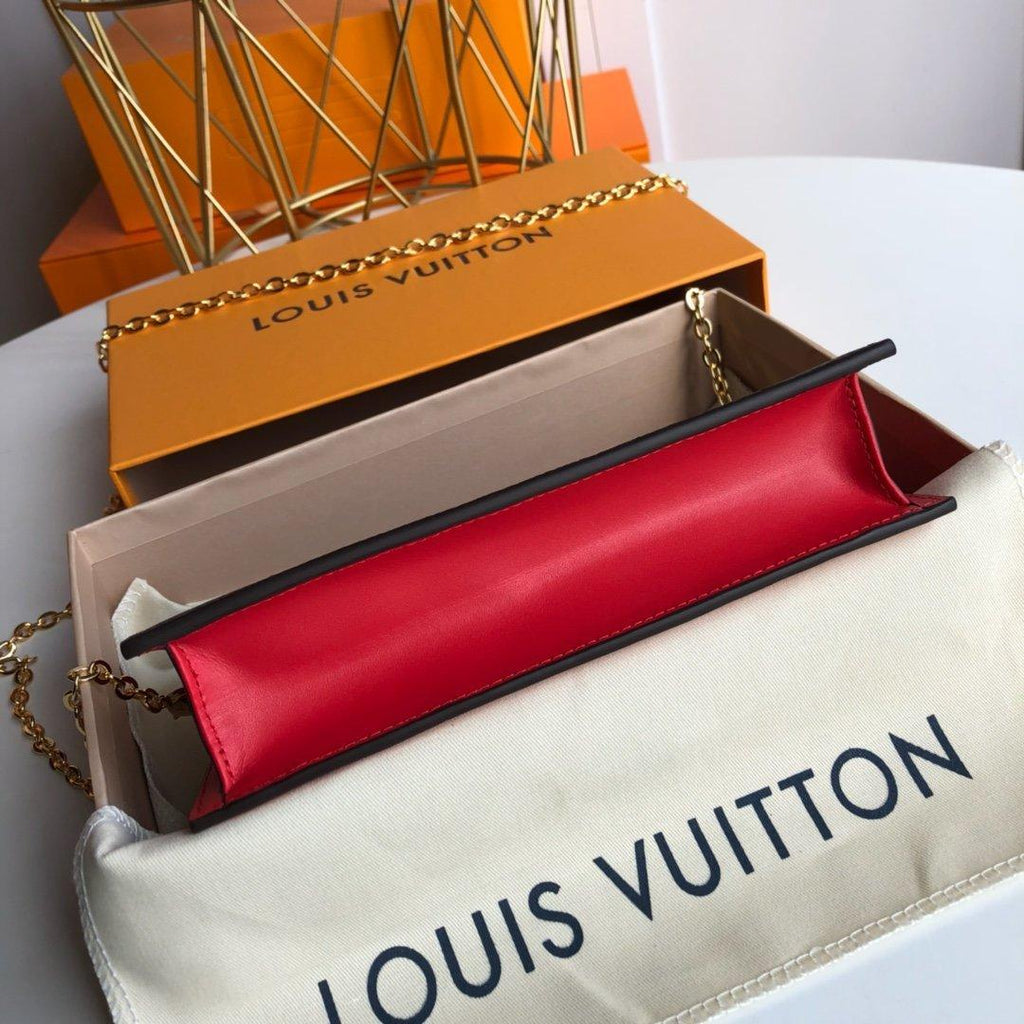 Louis Vuitton flore chain wallet