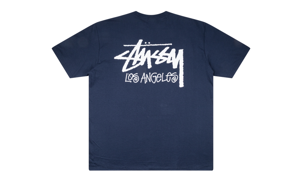 BASIC STÜSSY TEE "Los Angeles Exclusive - Navy" STUS41