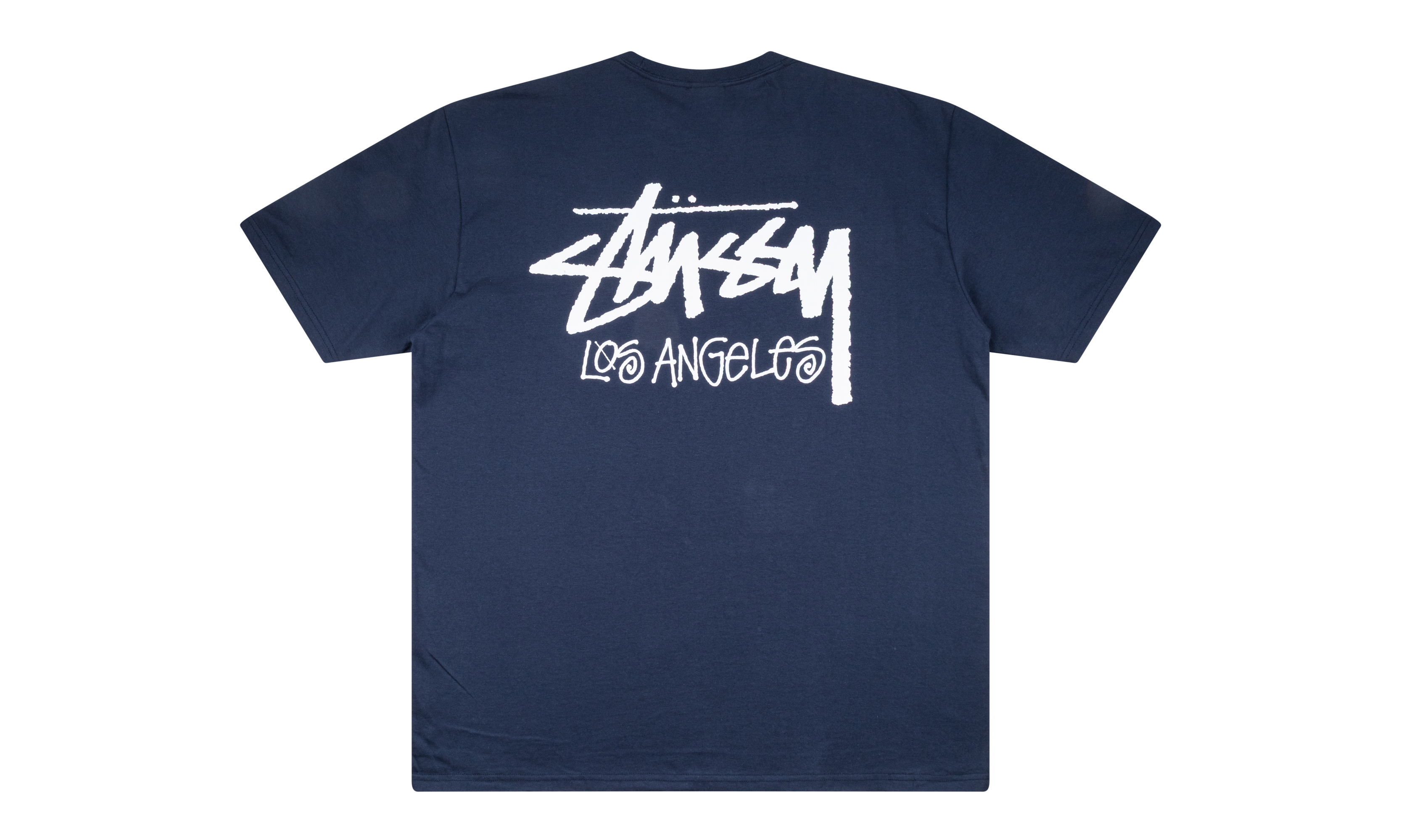 BASIC STÜSSY TEE "Los Angeles Exclusive - Navy" STUS41