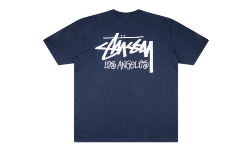 BASIC STÜSSY TEE "Los Angeles Exclusive - Navy" STUS41