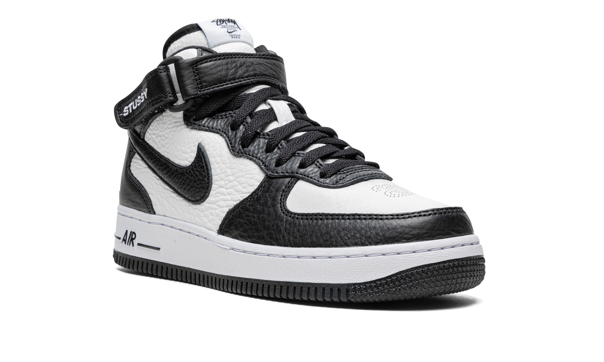 Air Force 1 Mid "Stussy - Light Bone Black" DJ7840 002