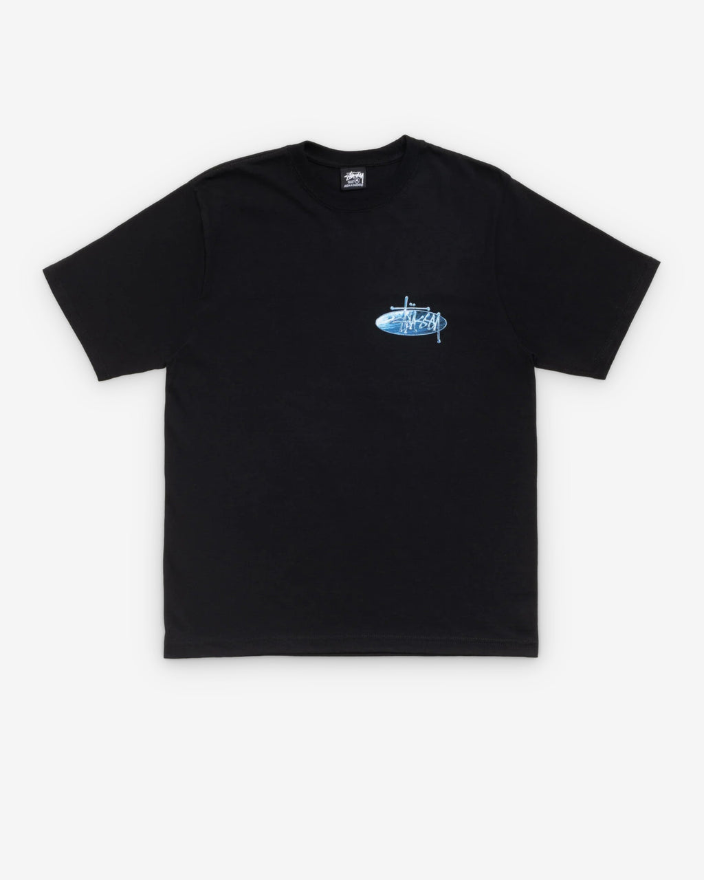Stussy - Men's Wave Oval Tee - (Black)