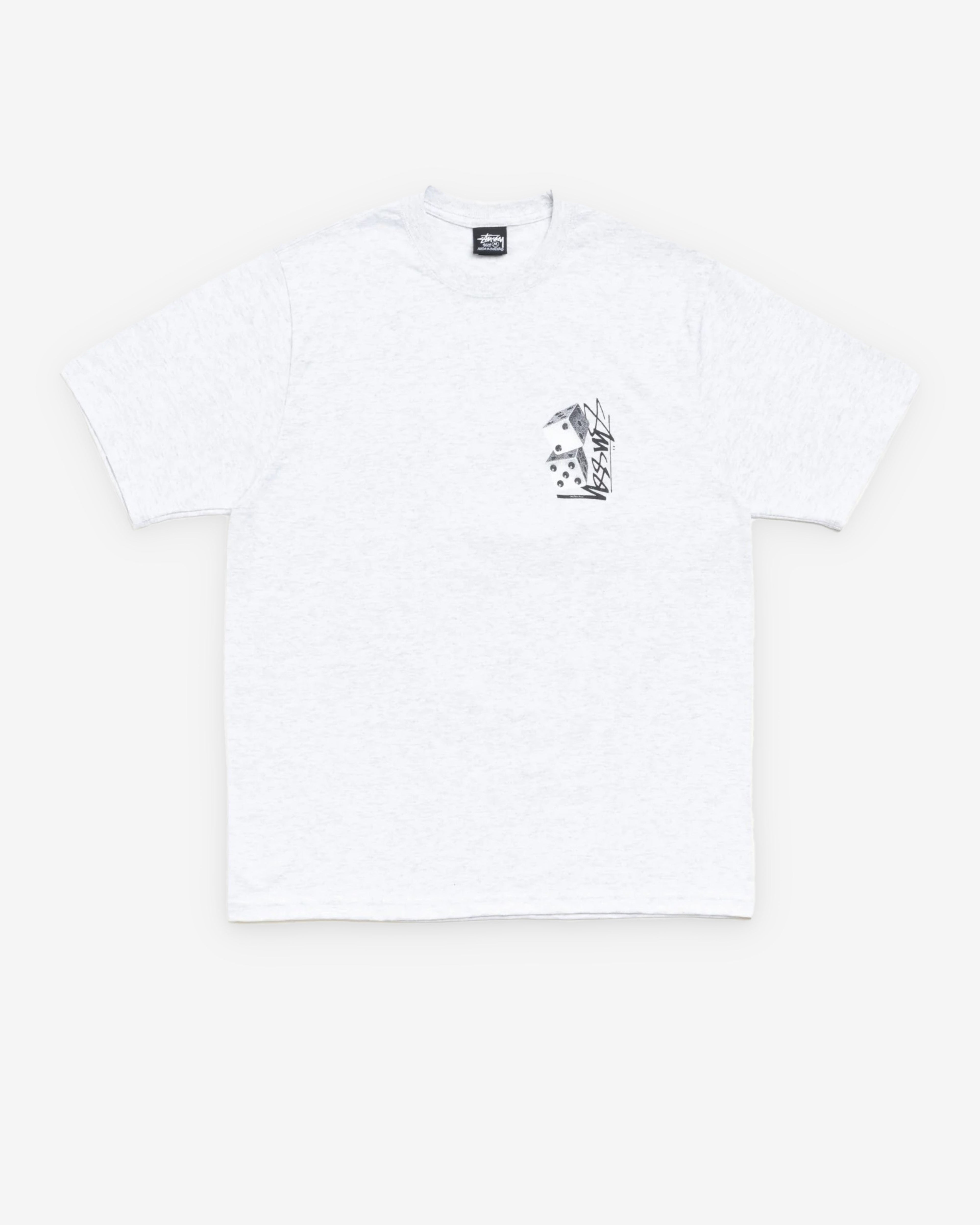 Stüssy - Men's Tall Dice Tee - (Ash Heather)