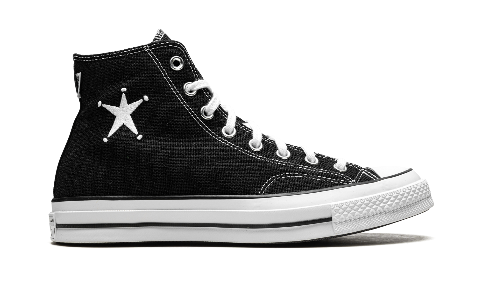 Chuck Taylor All Star 70 Hi "Stussy Black" A01765C