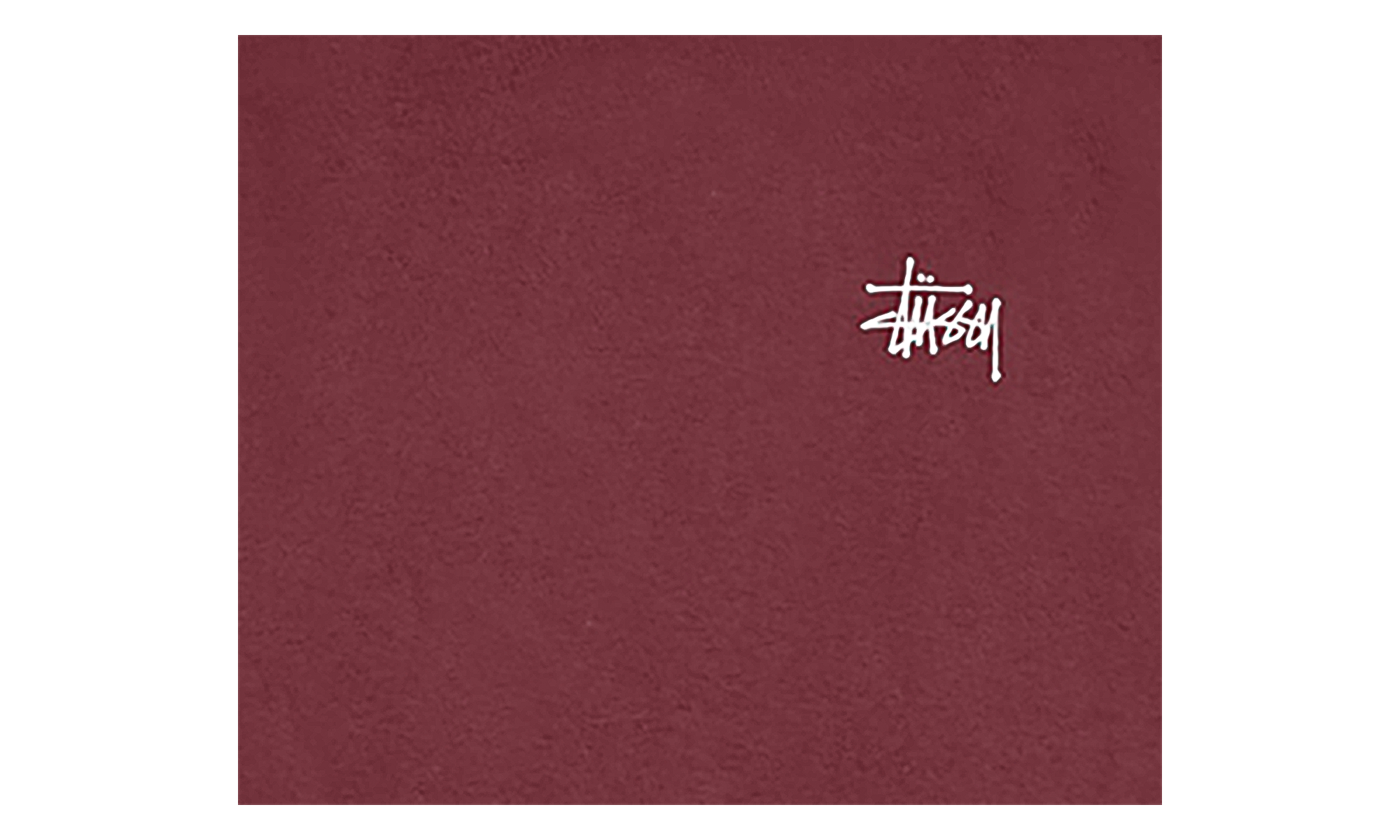 Basic Tee "Oxblood" STUS415