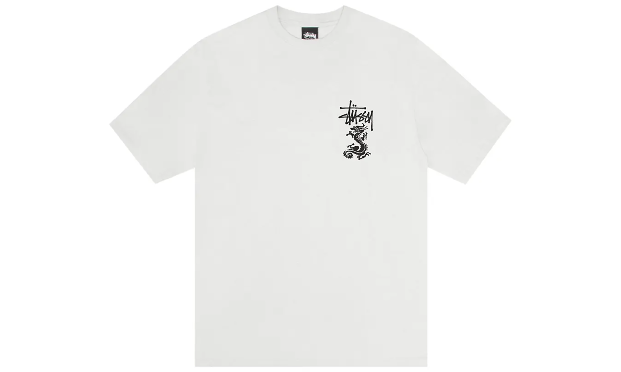 Double Dragon Pigment Dyed Tee "Natural" STUS51