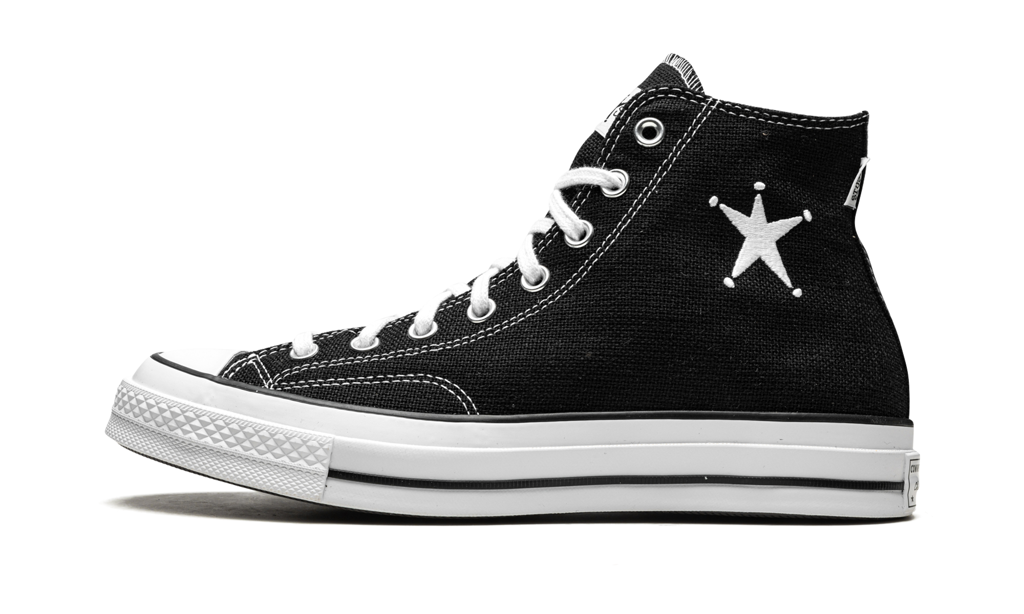 Chuck Taylor All Star 70 Hi "Stussy Black" A01765C