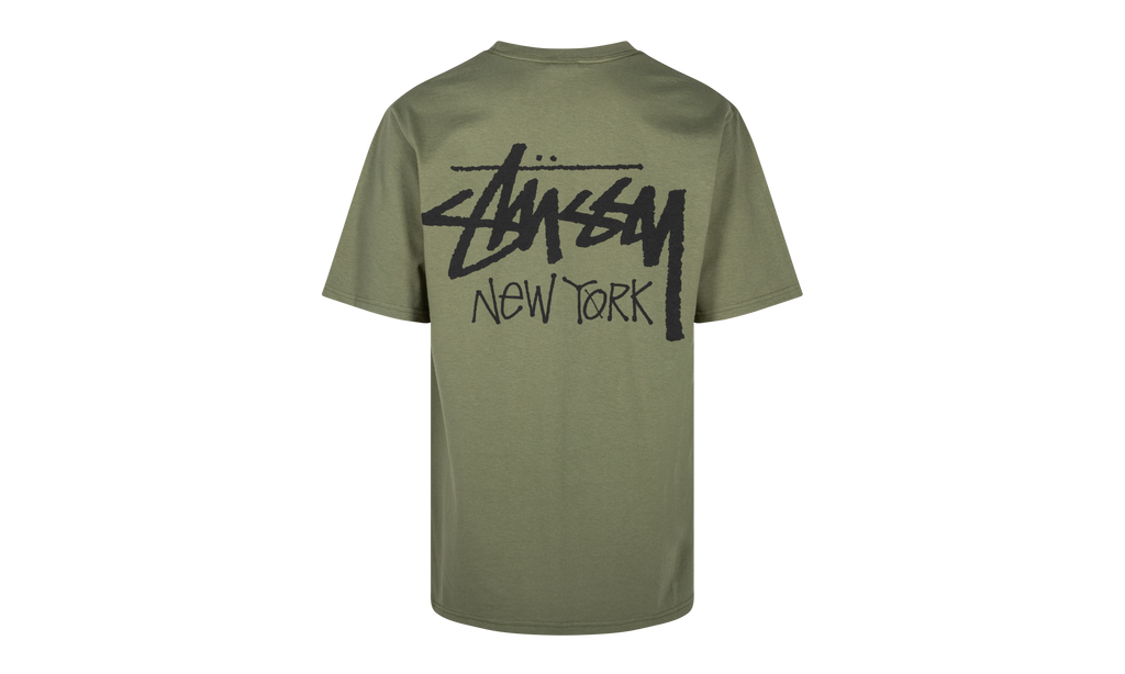 BASIC STÜSSY TEE "New York Exclusive - Olive" STUS03