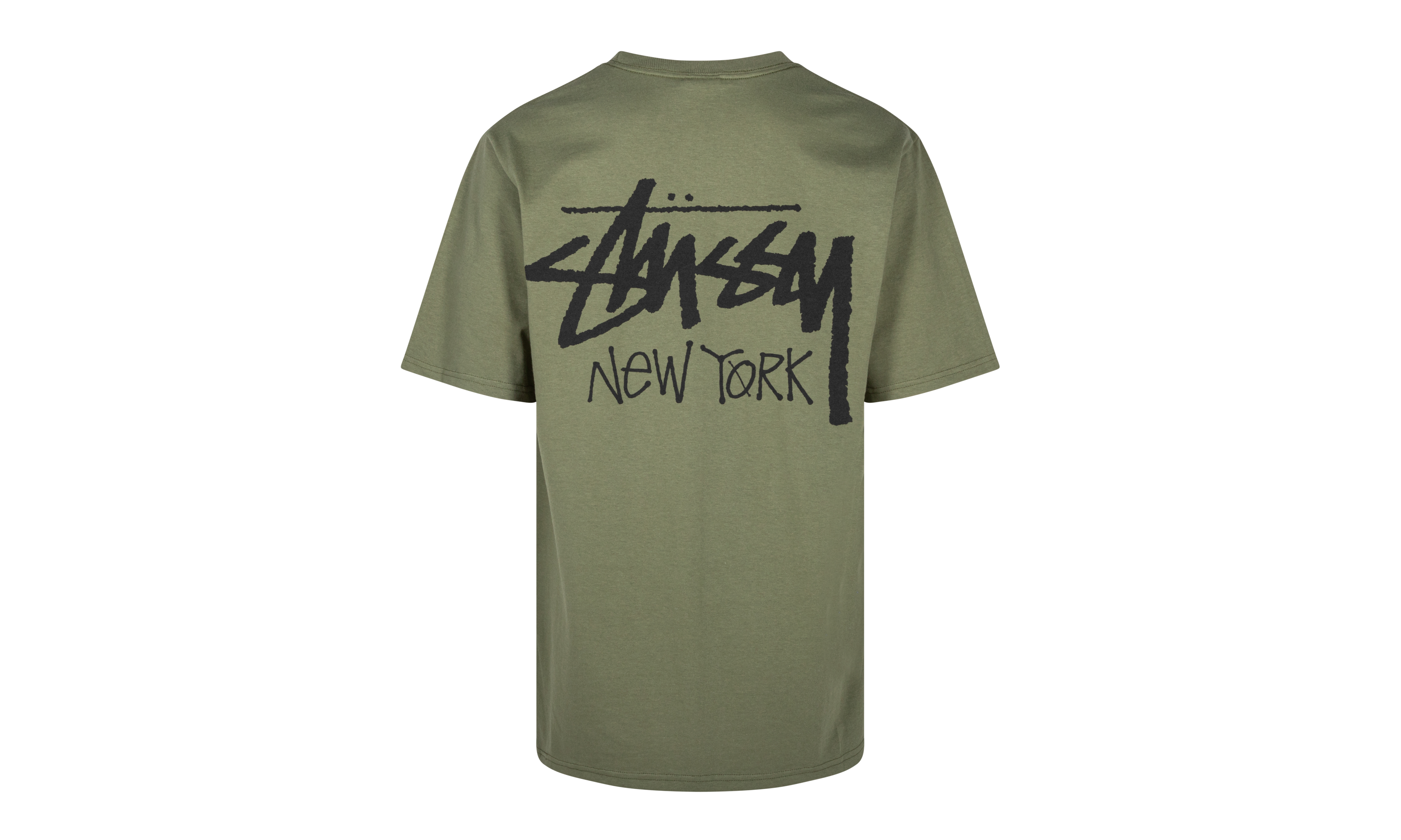 BASIC STÜSSY TEE "New York Exclusive - Olive" STUS03