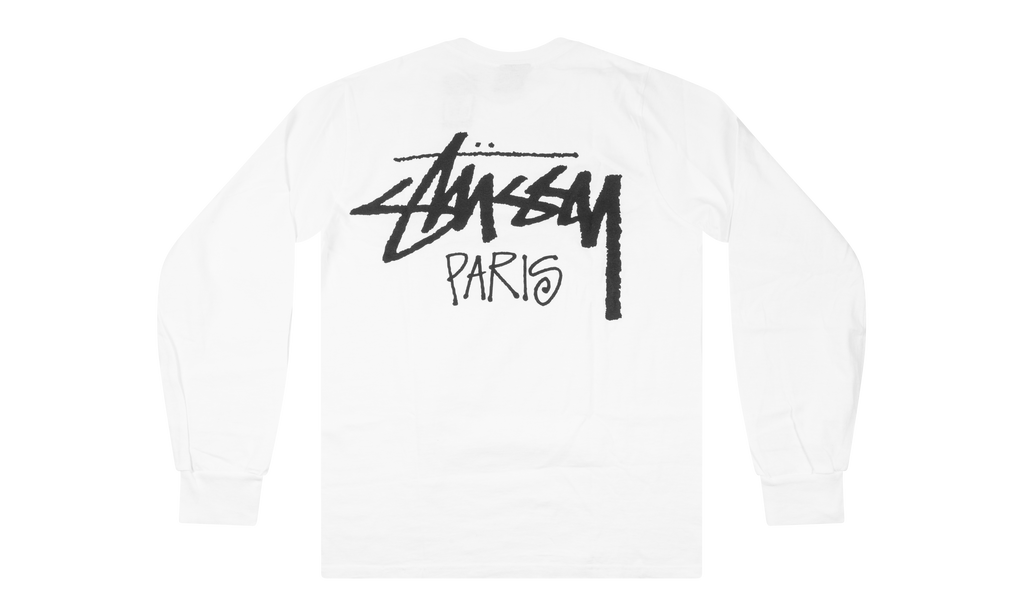 Paris Exclusive Longsleeve "White" STUS294