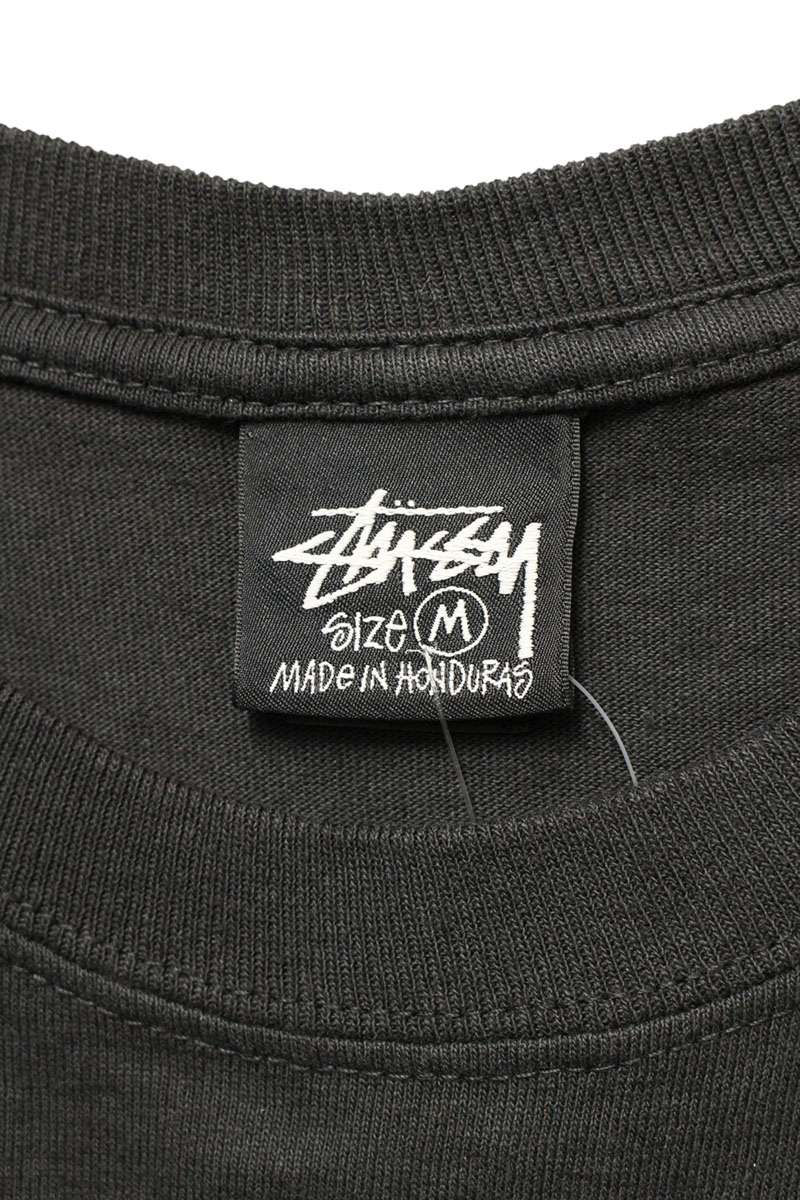 Our Legacy x Stussy OUR LEGACY WORK SHOP SURFMAN TEE Print T-Shirt Black Size M
