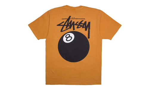 8 Ball Pigment Dyed Tee "Orange" STUS378